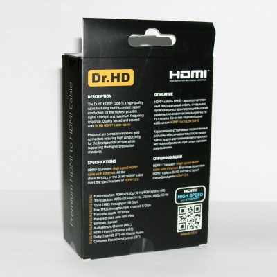 Кабель HDMI Dr.HD Premium 2 м Кабель HDMI Dr.HD Premium 2 м