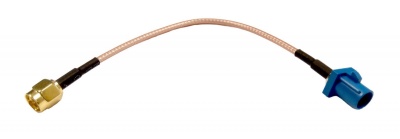 Переходник Fakra C male - SMA male